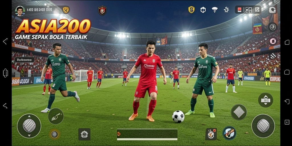 Tampilan gameplay ASIA200 yang menakjubkan dan penuh aksi.