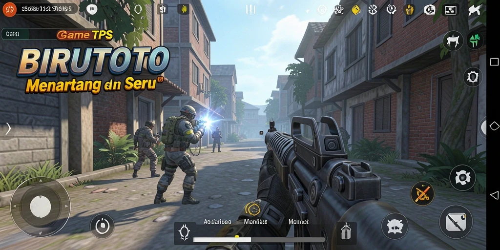 Tampilan menarik dari gameplay BIRUTOTO yang seru.