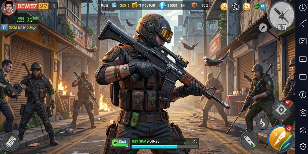 Tampilan gameplay DEWI567 yang realistis dalam simulasi kehidupan.