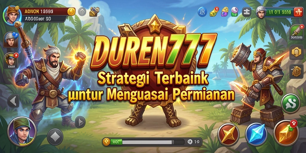 Tampilan gameplay DUREN777 yang strategis dan menarik.