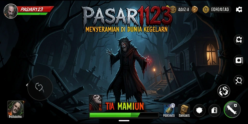 Gameplay PASAR123 dengan suasana Horror yang mencekam.